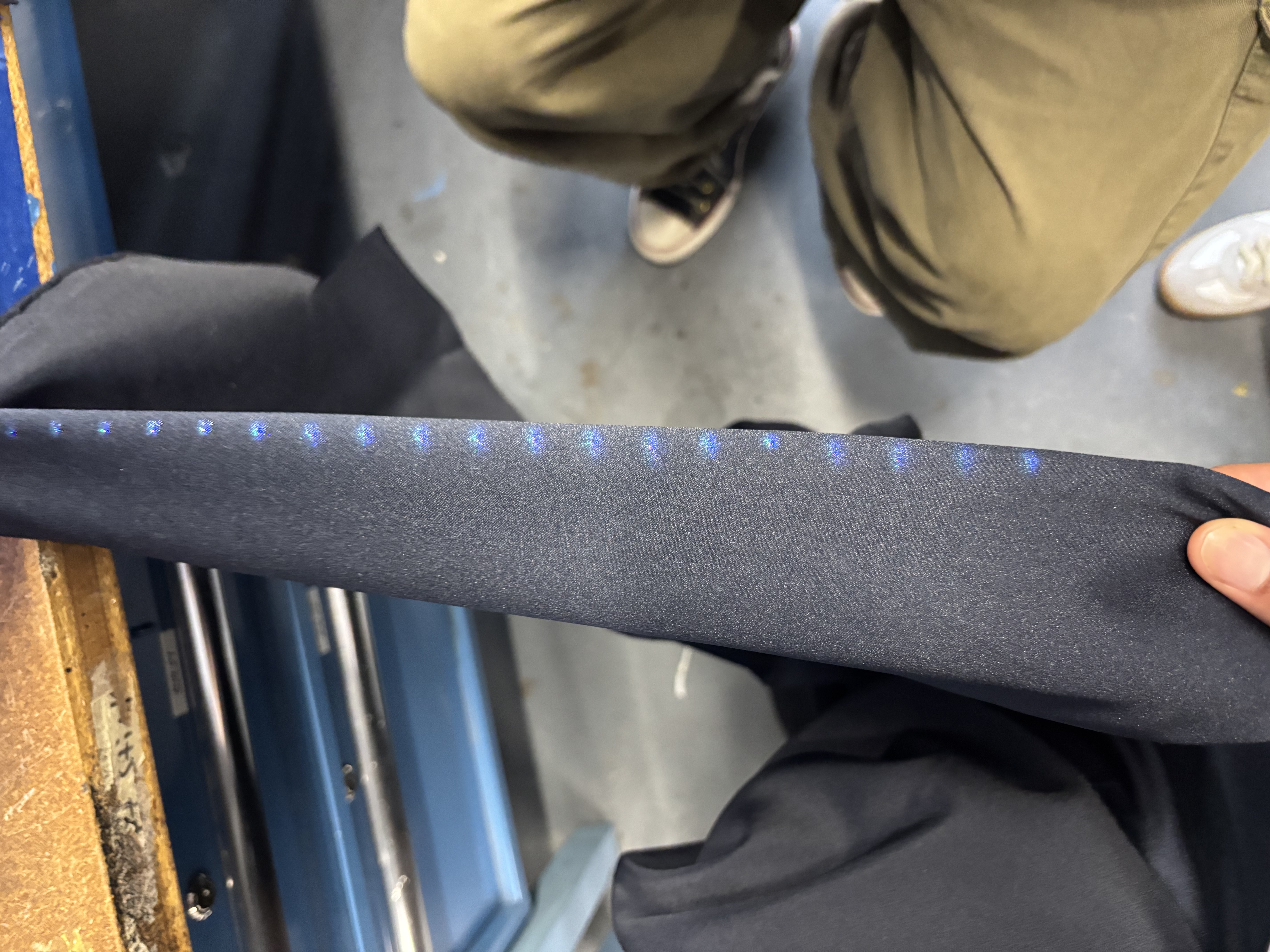 Lights with thicker fabric